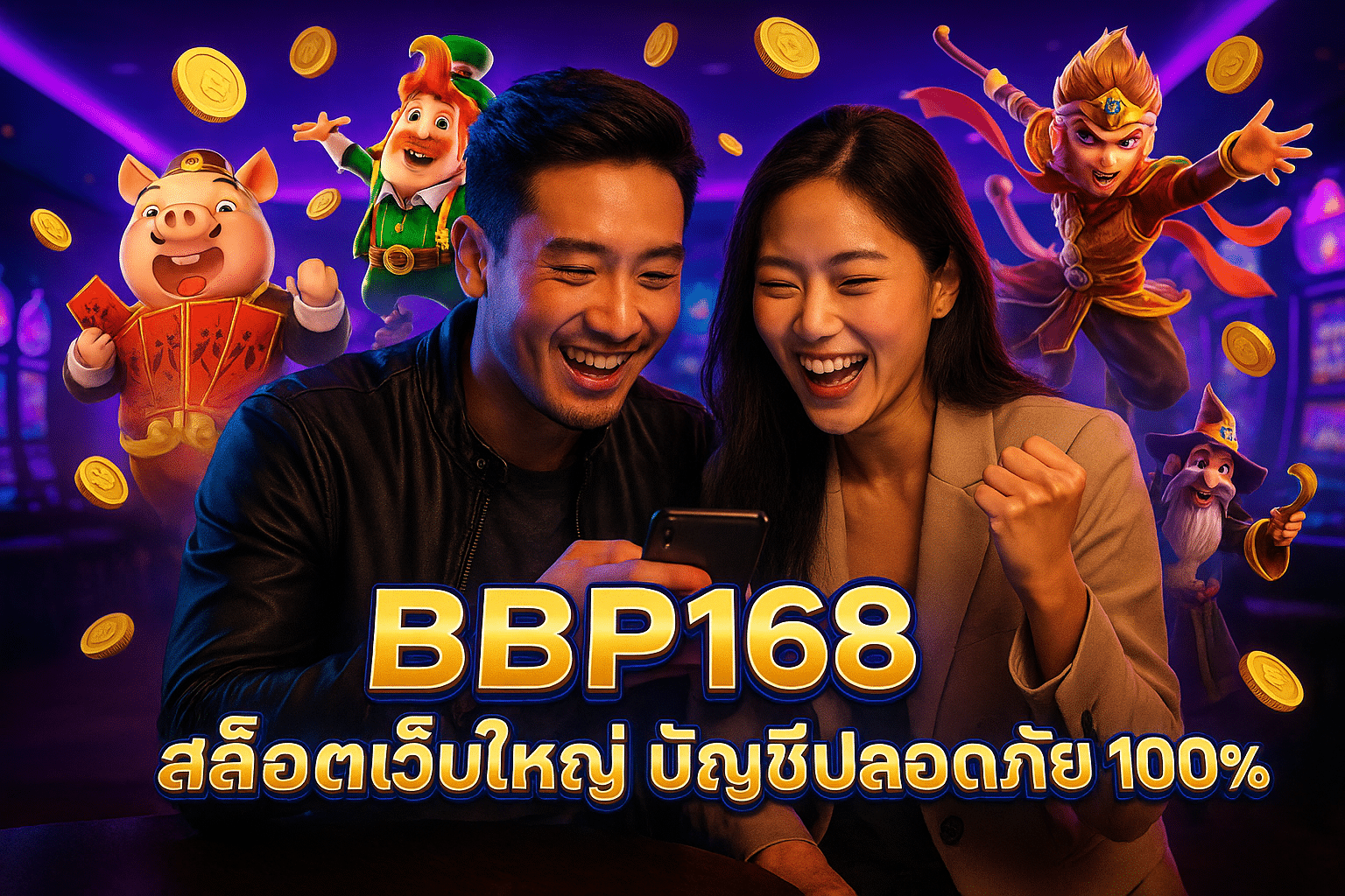 BBP168 สล็อตเว็บใหญ่ บัญชีปลอดภัย 100%