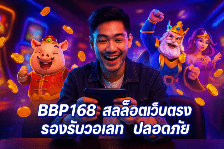 BBP168 สล็อตเว็บตรง รองรับวอเลท ปลอดภัย