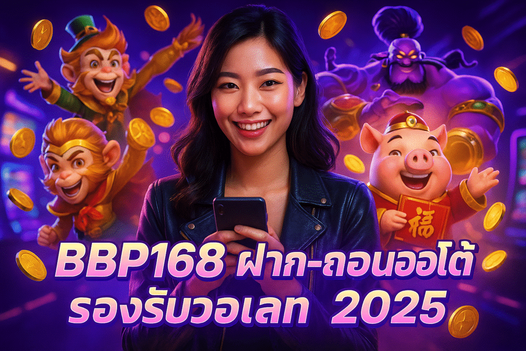 BBP168 ฝาก-ถอนออโต้ รองรับวอเลท 2025