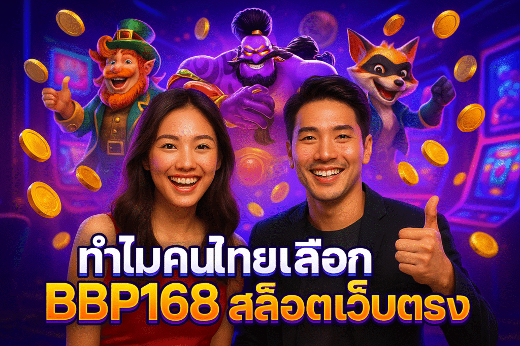 ทำไมคนไทยเลือก BBP168 สล็อตเว็บตรง