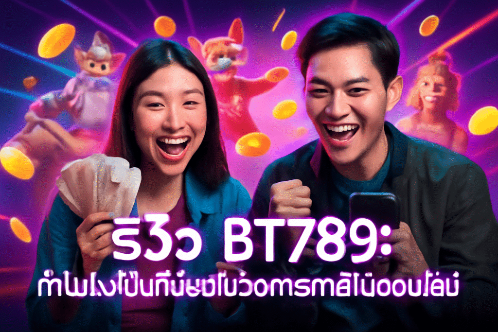 รีวิว BT789: ทำไมถึงเป็นที่นิยมในวงการคาสิโนออนไลน์